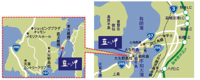 車での地図